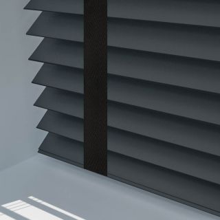 Charcoal Wooden Blind with Tapes