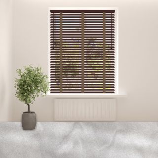 Walnut Wooden Blind with Tapes