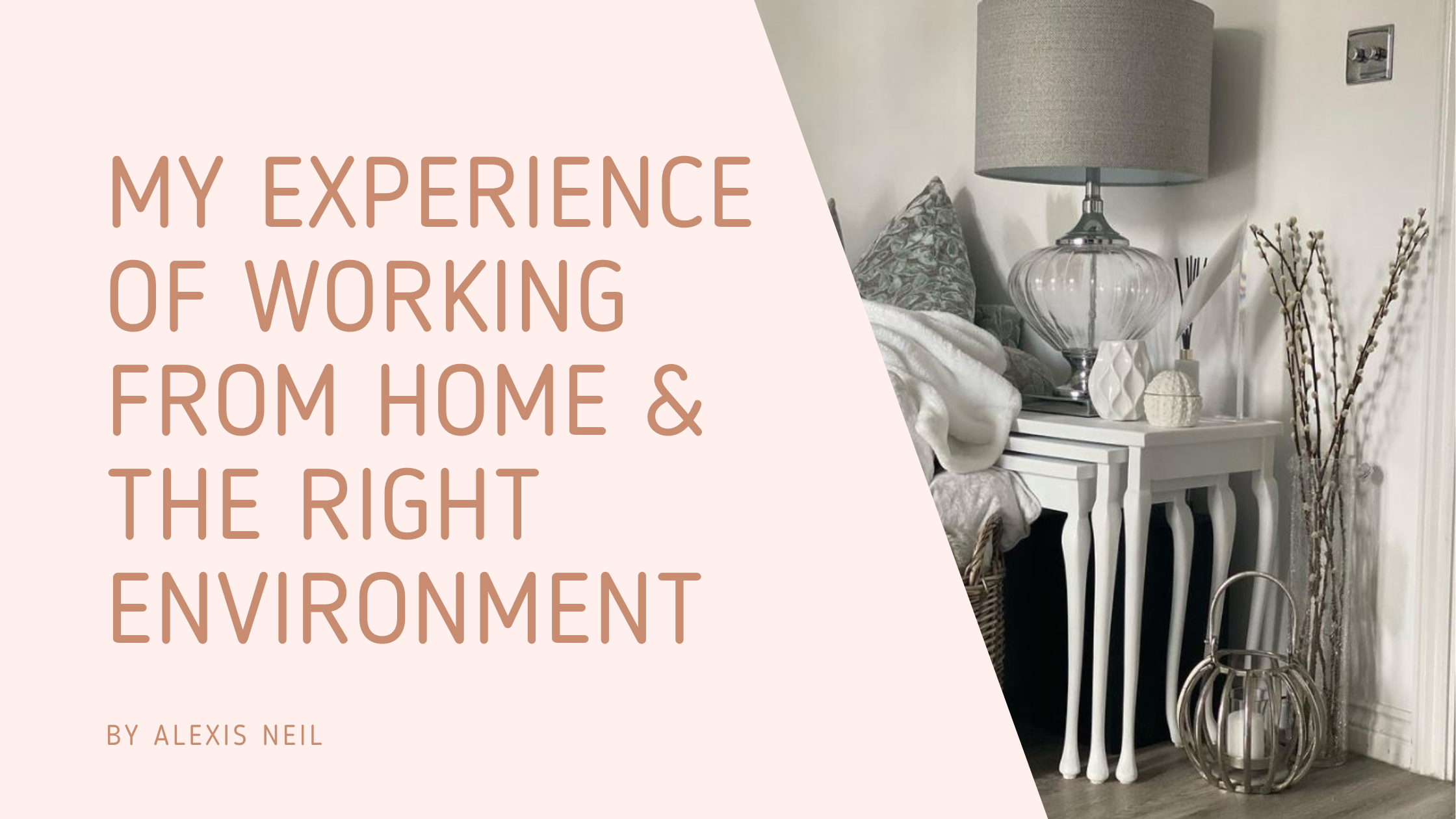My experience of working from home and the right environment - Alexis Neil